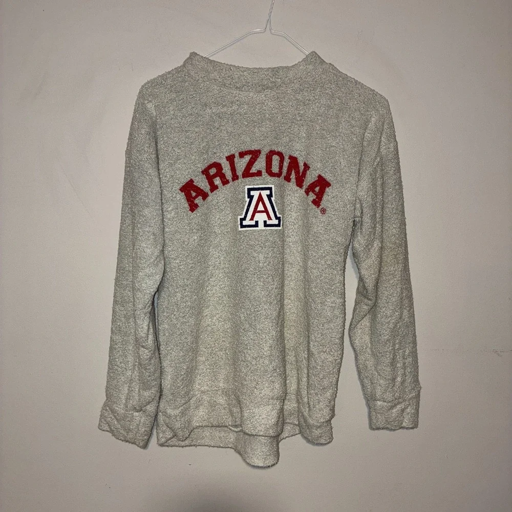 Woolly Threads Arizona Wildcats Sweatshirt Size Small Gray Vintage USA